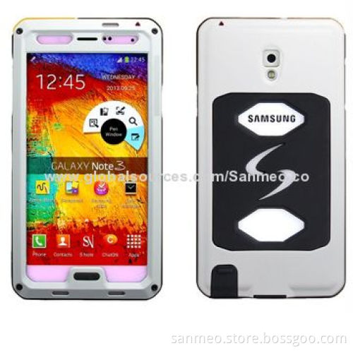 Metal Three Anti-shell, Case for Samsung Note 3 N9000/N9002/N9005/N9006, Anti-scratch/Easy to Put-on